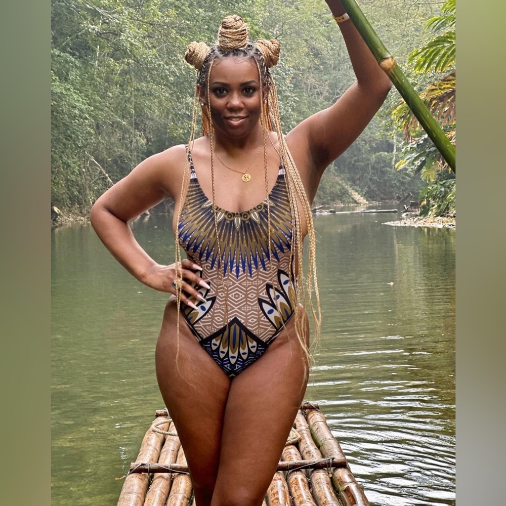 Size medium Bfyne swim one piece